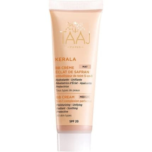 Taaj BB Cream Matte Saffron Radiance SPF 20 - Moisturizes and Evens Out