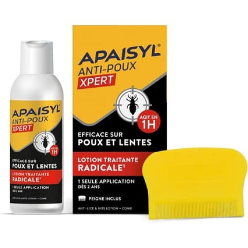 Apaisyl Xpert 100% Radical Lice and Nits 100ml
