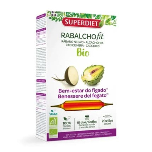 Superdiet Rabalchofit - 20 Ampoules