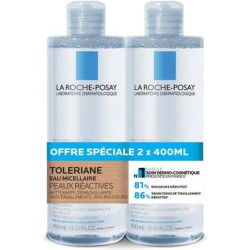 La Roche-Posay Micellar Water Ultra for Reactive Skin 400ml - Pack of 2