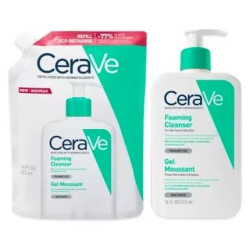 Cerave Foaming Gel 473 Ml Ecorefill 473 Ml Gentle Cleanser For Face Cerave Foaming Gel 473 Ml Ecorefill 473 Ml Gentle Cleanser For Face
