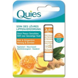 Quies Lip Care Stick for Sensitive Skin Honey & Ginger 4.5g