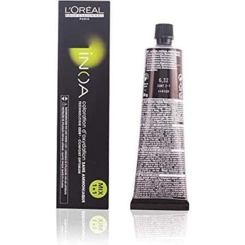 L'OREAL INOA Shade 6.32 Dark Golden Iridescent Blonde 60g
