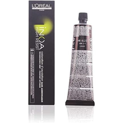 LOREAL INOA 10.23 Platinum Blonde Iridescent Gold High Resist Shampoo 280g LOREAL INOA 10.23 Platinum Blonde Iridescent Gold High Resist Shampoo 280g