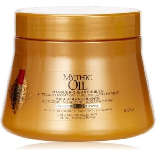 L'Oréal Mythic Oil Mask with Argan Oil for Thick Hair 200ml