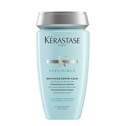 Krastase Bain Riche Dermocalm 250ml Soothing Shampoo For Sensitive Scalp And Dry Hair Krastase Bain Riche Dermocalm 250ml Soothing Shampoo For Sensitive Scalp And Dry Hair