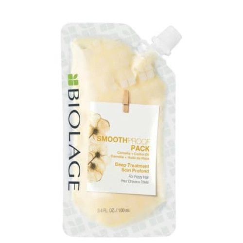 Biolage Smoothproof Deep Treatment Pack Smoothing Mask For Frizzy Hair 100ml