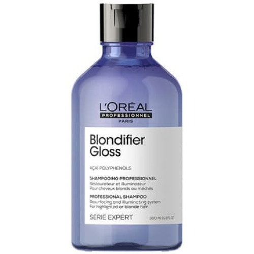 L'Oral Professionnel Regenerating And Brightening Shampoo For Blonde Hair Expert Blondifier Series Gloss Shampoo