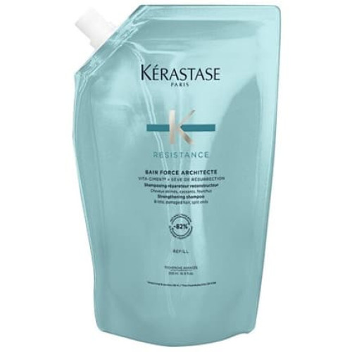 Krastase Bain Force Architecte Strengthening Shampoo Refill 500 Ml For Very Brittle And Damaged Hair
