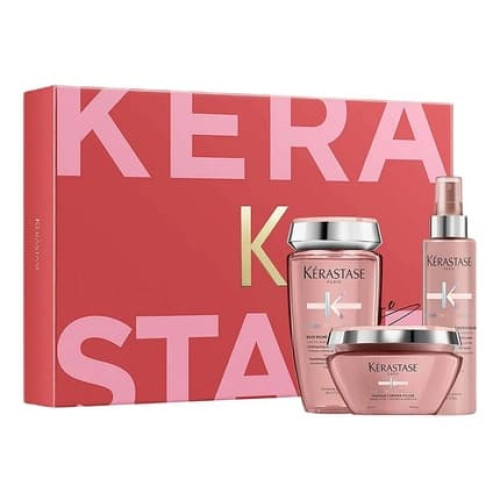Kerastase Chroma Absolu Hair Care Set - Shampoo 250ml, Hair Mask 200ml, Thermal Serum 150ml Kerastase Chroma Absolu Hair Care Set - Shampoo 250ml, Hair Mask 200ml, Thermal Serum 150ml