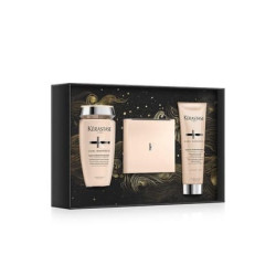 Krastase Curl Manifesto Masque Gift Set For Wavy Curly Or Frizzy Hair Includes Bain Hydratation Douceur 250ml Masque Beurre Hydratation 200ml Crme De Jour 150ml