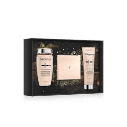 Krastase Curl Manifesto Masque Gift Set For Wavy Curly Or Frizzy Hair Includes Bain Hydratation Douceur 250ml Masque Beurre Hydratation 200ml Crme De Jour 150ml Krastase Curl Manifesto Masque Gift Set For Wavy Curly Or Frizzy Hair Includes Bain Hydratation Douceur 250ml Masque Beurre Hydratation 200ml Crme De Jour 150ml