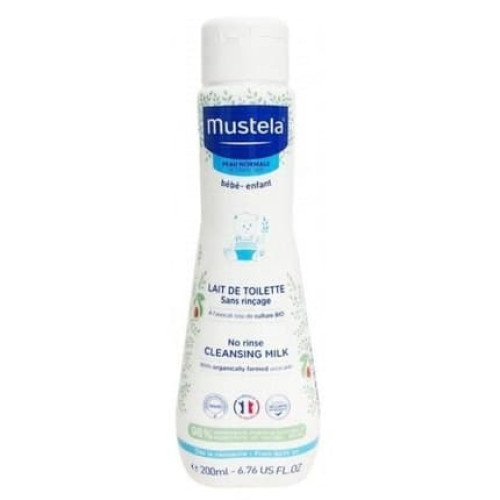 Mustela No Rinse Cleansing Milk 200 Ml Unisex Baby Cleansing Milk