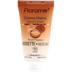Florame Organic Hand Cream 30ml Hazelnut