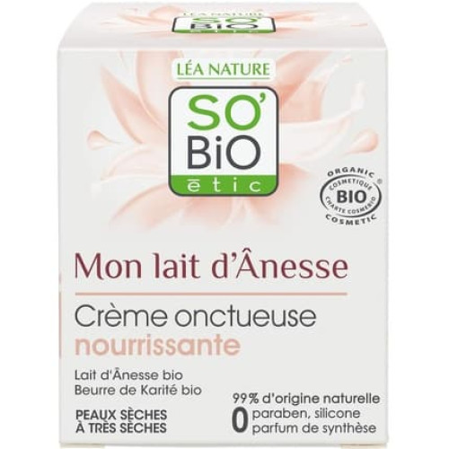 Sobio Nourishing Cream Donkey Milk 50ml