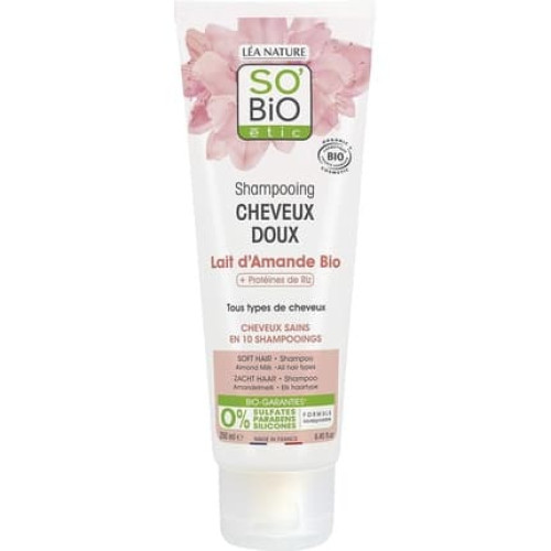 So 'Bio Étic Organic Soft Hair Almond Milk Shampoo 250ml