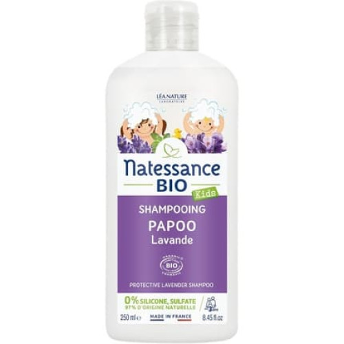 Natessance Organic Protective Shampoo with Lavender Essential Oil 250ml