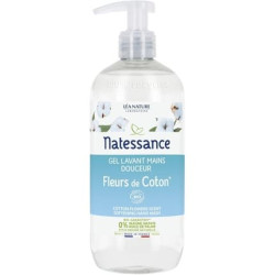 Natessance Cotton Flowers Scent Softening Hand Wash 500ml Natessance Cotton Flowers Scent Softening Hand Wash 500ml
