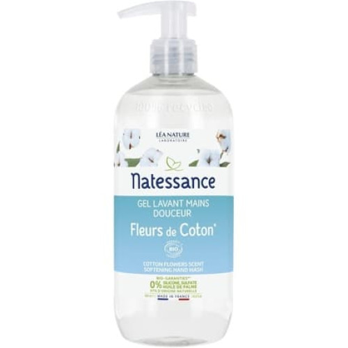 Natessance Cotton Flowers Scent Softening Hand Wash 500ml