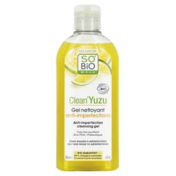 So Bio Etic Clean Yuzu Anti Imperfections Cleansing Gel A Gentle Cleansing Gel For Blemishprone Skin