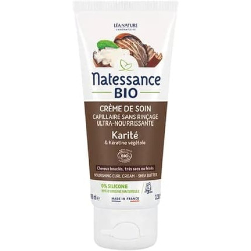 Natessance Organic Shea Butter Hair Care Cream 100ml