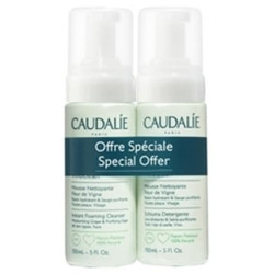 Caudalie Vinoclean Instant Foaming Cleanser Duo 2x150ml