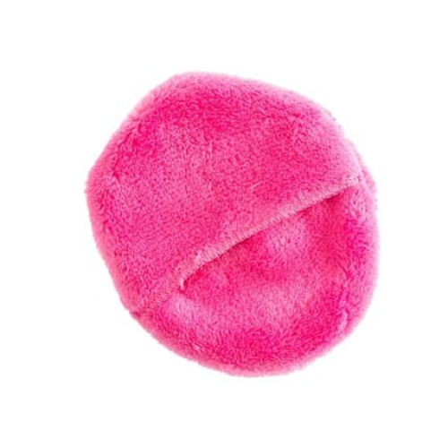 Peggy Sage Washable Microfiber Makeup Removal Mitt Fuchsia