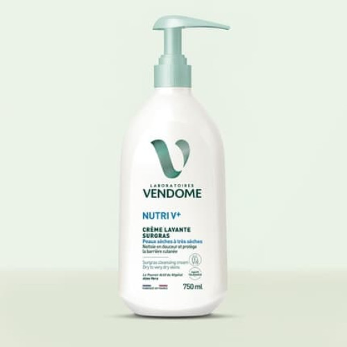 Vendome Laboratories Nutri V+ Ultra-Rich Cleansing Cream - Gently Cleanses
