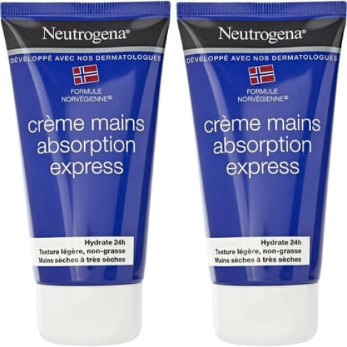 Neutrogena Express Absorption Hand Cream 75ml - Pack of 2