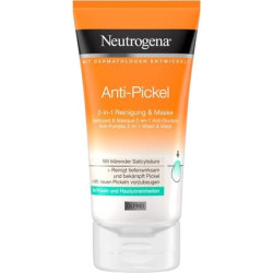 Neutrogena Anti-Pimple Facial Cleanser 2-in-1 Cleansing and Mask with Salicylic Acid 150ml