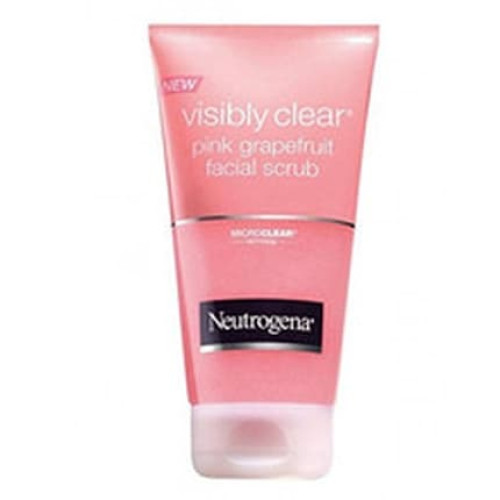 Neutrogena Visibly Clear Pink Grapefruit Daily Scrub Refreshing Peeling With Pink Grapefruit Extract 150 Ml