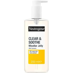Neutrogena Clear and Soothe Micellar Jelly Make-Up Remover 200ml