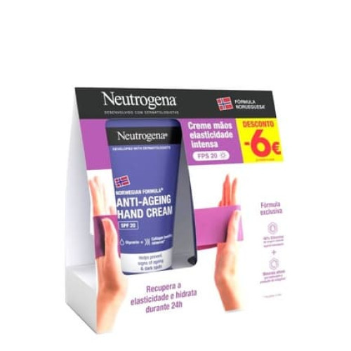 Neutrogena Norwegian Formula Visibly Renew Hand Cream Spf20 2x75ml Special Price