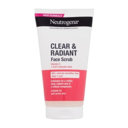 Neutrogena Clear & Radiant Face Scrub - 150 Ml Neutrogena Clear & Radiant Face Scrub - 150 Ml