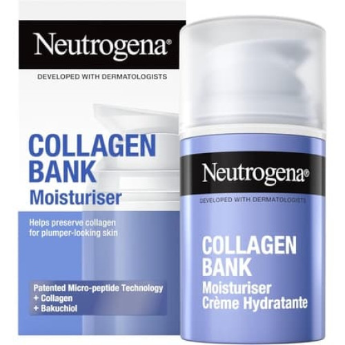 Neutrogena Collagen Bank Face Moisturiser with Bakuchiol Daily Anti-Ageing