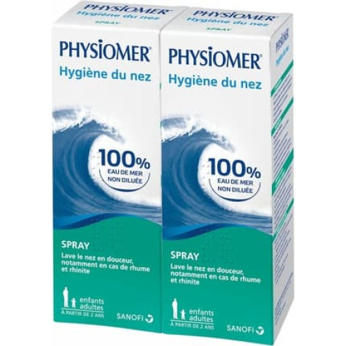 Physiomer Nasal Hygiene Spray 135ml - Pack of 2