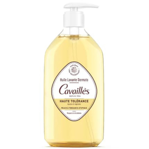 Cavailles Dermato High Tolerance Cleansing Oil For Atopic Skin 500ml