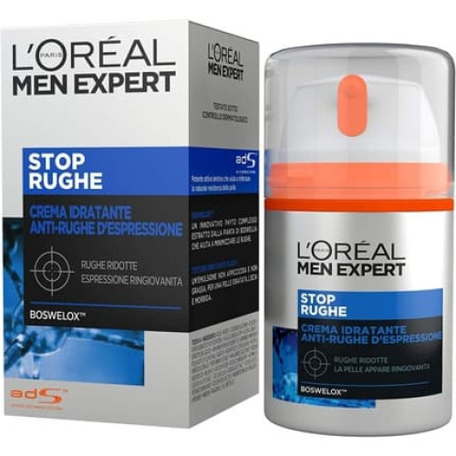 L'Oréal Paris Men Expert Wrinkle De-Crease Anti-Expression Wrinkles Moisturizing Cream 50ml