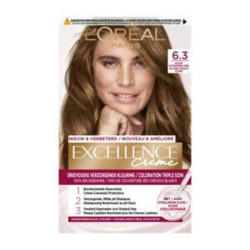 L'Oreal Paris Excellence Crme 63 Dark Golden Blonde Hair Color L'Oreal Paris Excellence Crme 63 Dark Golden Blonde Hair Color