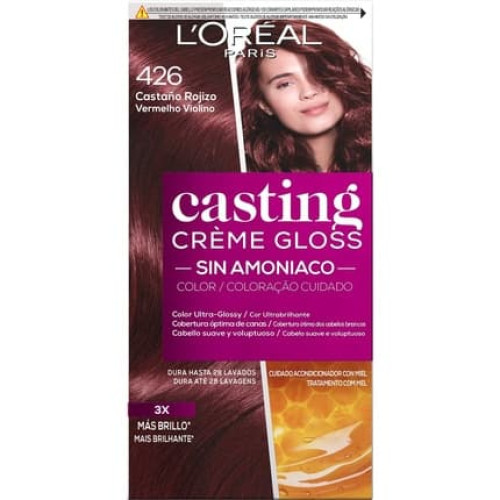 L'óreal Casting Creme Gloss Hair Dye 600g 426 Burgandy