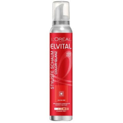 L'Oréal Paris Elvital Styliste Color Shine Unscented Mousse 150ml L'Oréal Paris Elvital Styliste Color Shine Unscented Mousse 150ml