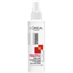 L'Oréal Paris Studio Line Strong Fixing Hair Spray 24 Hour Ultra Strong Hold Fix&Style Fixing Paint 150ml L'Oréal Paris Studio Line Strong Fixing Hair Spray 24 Hour Ultra Strong Hold Fix&Style Fixing Paint 150ml
