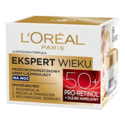 L'Oreal Age Specialist Expert Age 50+ Anti-Wrinkle Firming Night Cream 50ml L'Oreal Age Specialist Expert Age 50+ Anti-Wrinkle Firming Night Cream 50ml