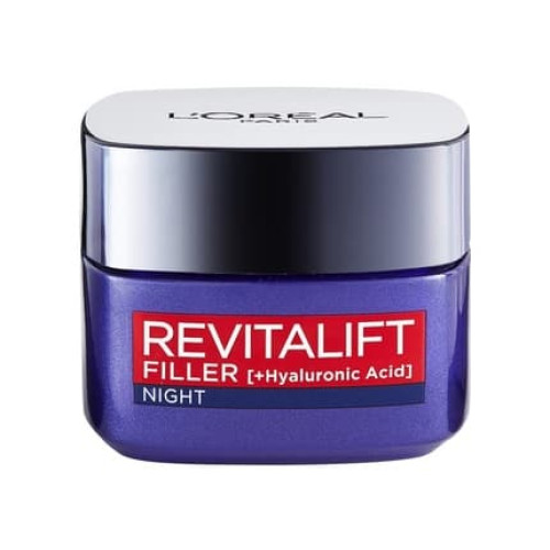 L'Oral Revitalift Filler Hyaluronic Acid Night Cream 50 Ml