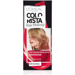 L'Oreal Colorista Hair Makeup Temporary Hair Dye #RedHair L'Oreal Colorista Hair Makeup Temporary Hair Dye #RedHair