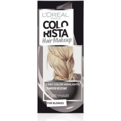 L'Oreal Colorista Hair Makeup Temporary Hair Color #GreyHair 30ml L'Oreal Colorista Hair Makeup Temporary Hair Color #GreyHair 30ml