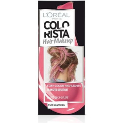 L'Oreal Colorista Hair Makeup Temporary Hair Color #PinkHair L'Oreal Colorista Hair Makeup Temporary Hair Color #PinkHair