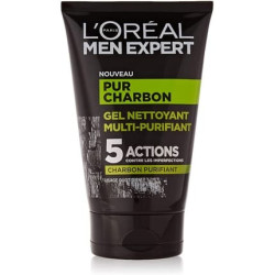 L'Oréal Men Expert Pur Charbon Multi-Purifying Face Cleansing Gel for Men 100ml