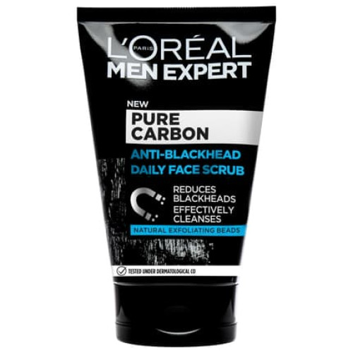 L'Oreal Paris Men Expert Pure Charcoal Face Scrub 100ml