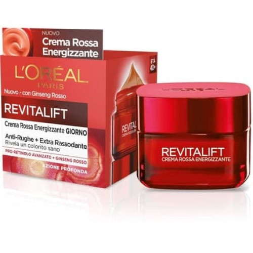 L'Oréal Paris Revitalift Day Cream Anti-Wrinkle with Red Ginseng and Proretinol 50ml